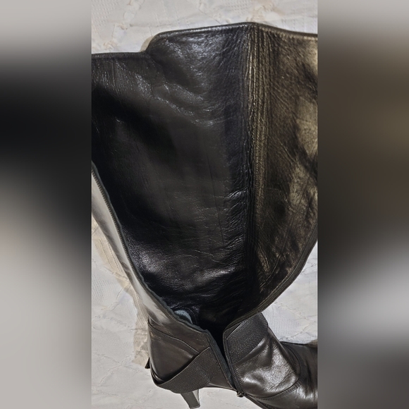 Moving Sale! Made in Italy Rare Leather Boots, Size 39 - Picture 6 of 16